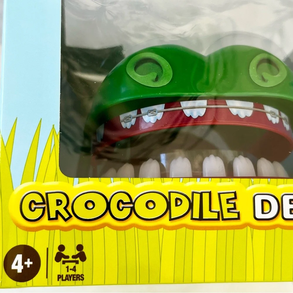 Crocodile Dentist Game - Green Croc Tooth Game